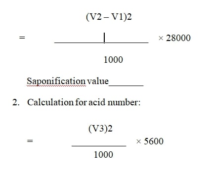 DETERMINATION OF HLB NUMBER OF A SURFACTANT BY SAPONIFICATION METHOD